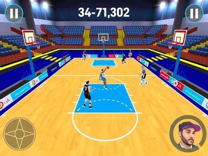 India VR Dunk Master Gameplay Screenshot